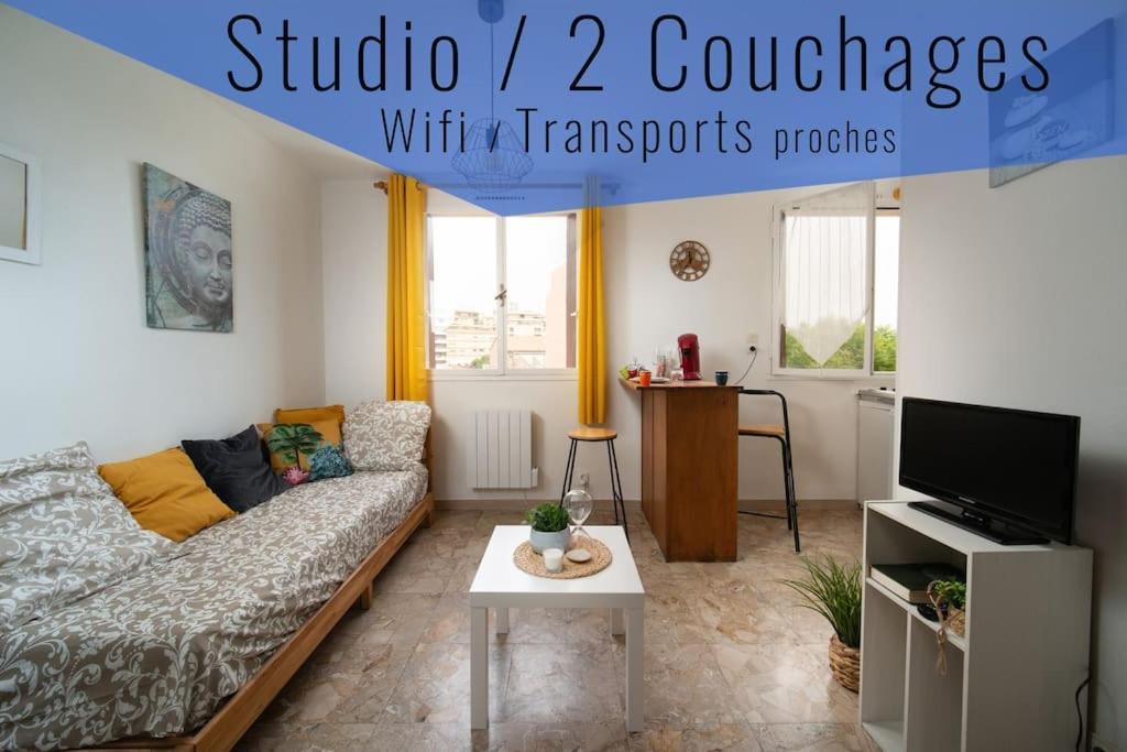 Fully Equipped Apartment Ideal For 2 People Marseille Exteriör bild